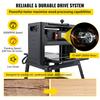 SucceBuy Electric Planer 12.5/13 Inch Thicknesser Wood Planer With Stand & Dust Exhaust 1800W 8000RPM for Woodworking Power Tool