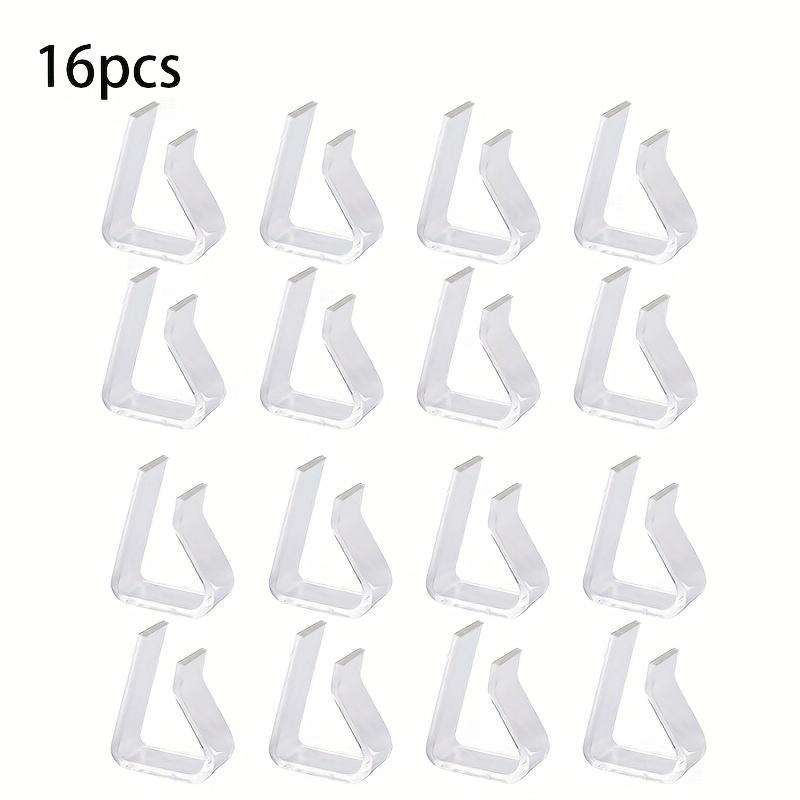 Transparent Tablecloth Clip, Tablecloth Clip, Picnic Table Cloth Clip, Tablecloth Non-slip and Anti-wrinkle Fixing Clip
