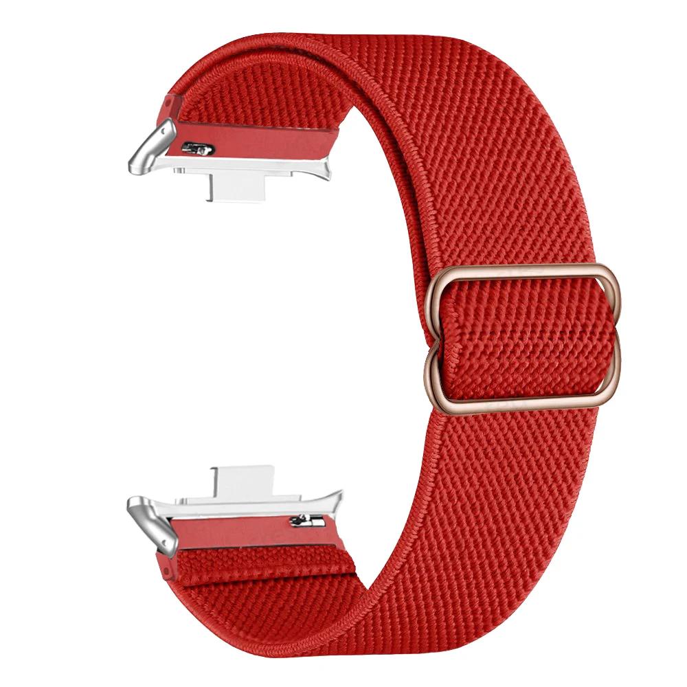 Elastic Nylon Strap For Huawei Watch Fit 4/4 Pro Replacement Women Men Sport Solo Braided Watch Band Loop Watch Fit 3 Bracelet
