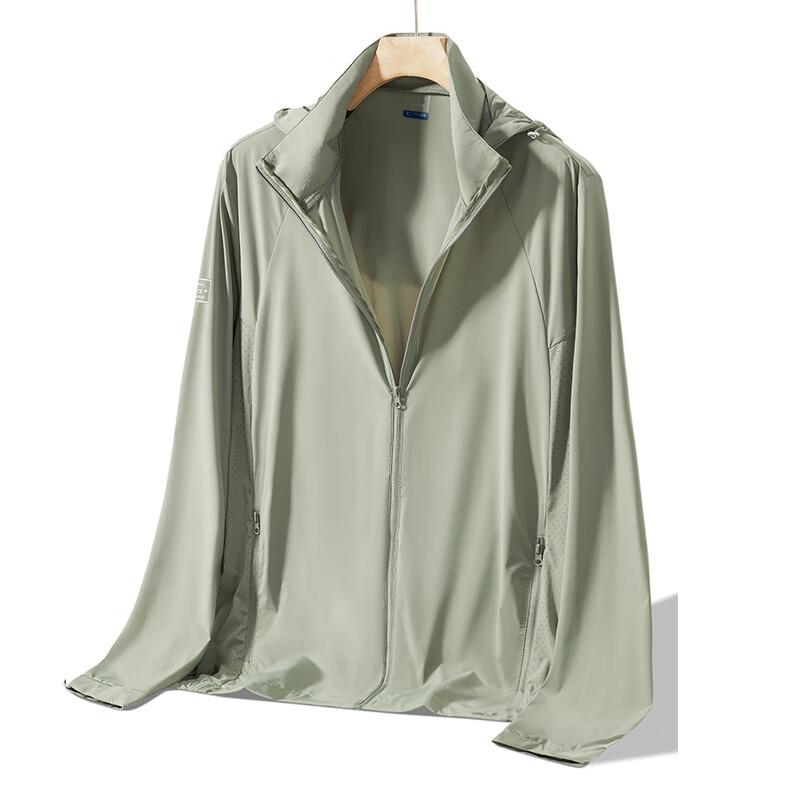 WEZHO Women's UPF 50+ Sun Protection Quick-Dry Jacket with Detachable Hood