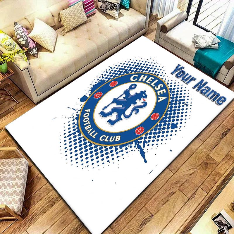 Chelsea F Custom Name Carpet Rug for Living Room Bedroom Home Sofa Decoration,Kids play Non-slip Floor Mat