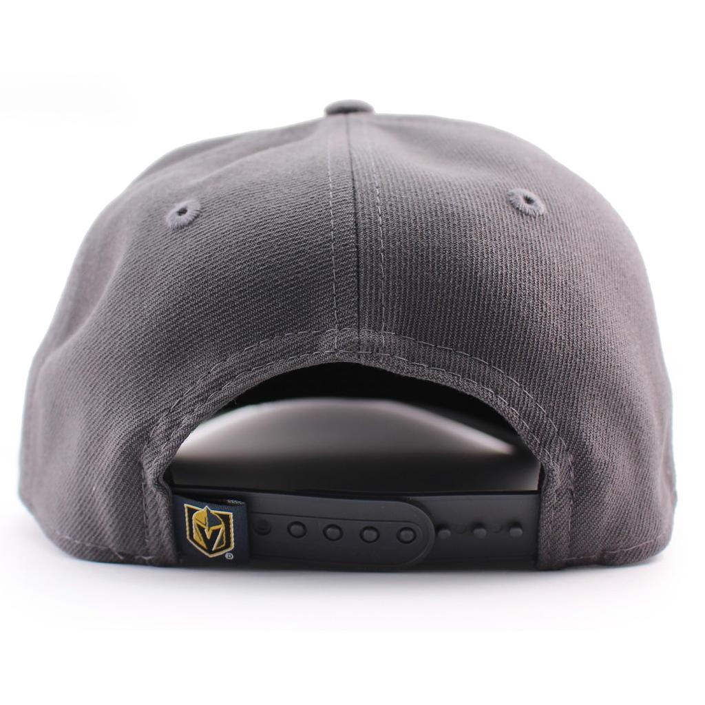 New Era 9SEVENTY Stretch Snapback Las Vegas Golden Knights NHL Stretch Snapback Ice 970SS Cap, Cap, Graphite, Hockey, [Used]