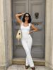 **European and American Style Women's Sexy Solid Color Vest**