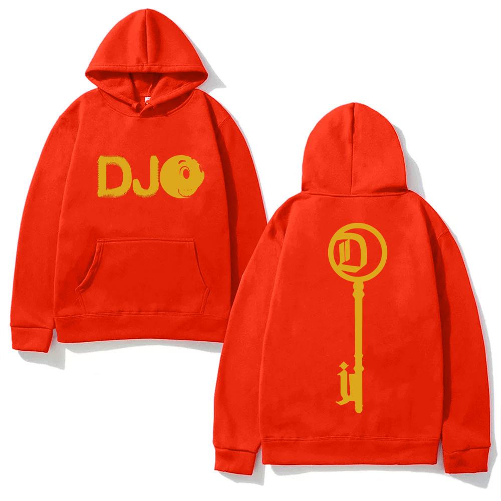 Joe Keery Mikina s kapucí s logem Smiley Face Djo Grafické oblečení Oblečení ve stejném stylu jako zpěvák Módní s kapucí Vysoká kvalita