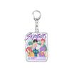 Demon Hunters Huntrix Kpop Saja Boys Acrylic Keychains Jewelry Rumi Zoey Jinu Mira Acrylic Pendant Keyring Decoration Fans Gifts