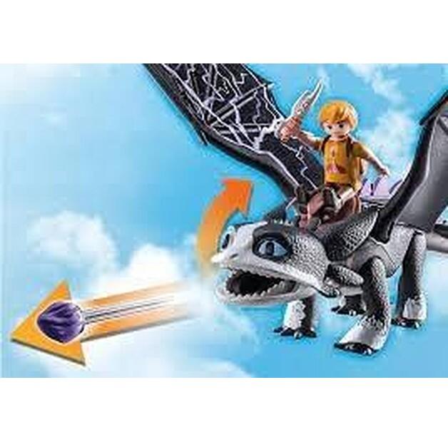 Plastic Construction Set Playmobil Dragons Nine Worlds Thunder 71081