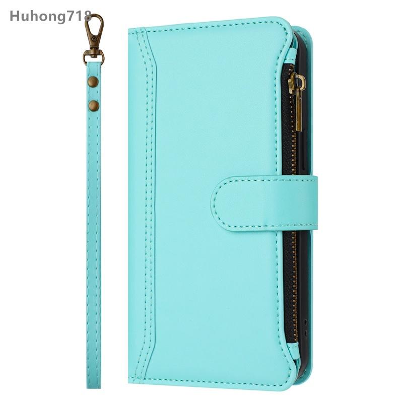 Zipper Leather Case For Huawei  P20 P30 P40 Lite P50 P60 Art P80 Pro Ultra 4G Wallet Cover Casing