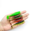 DUODUOYU 6PCS New TPE T-Tail Soft Fishing Lure 4.2g/76mm Jigging Wobblers Tackle Bass Pike Artificial Silicone Swimbait Tackle