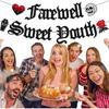 Farewell Sweet Youth Banner Funeral for My Youth Birthday Decorations Gothic Death Rip to my 20th 30th 40th bday Backdrop Bachelorette Retirment