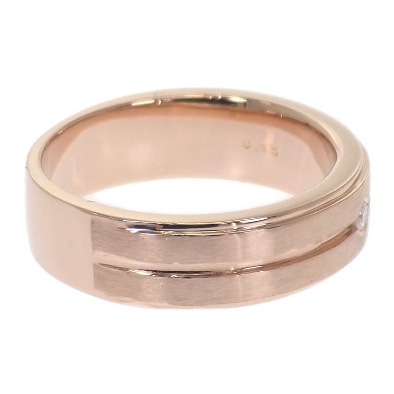 No Brand  #18(JP Size) Ring K18 Pink Gold Mens