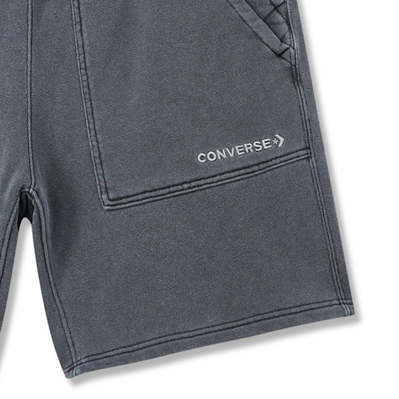 Converse Premium Fleece Shorts Asia Sizing 'Grey' Men's 10024364-A02