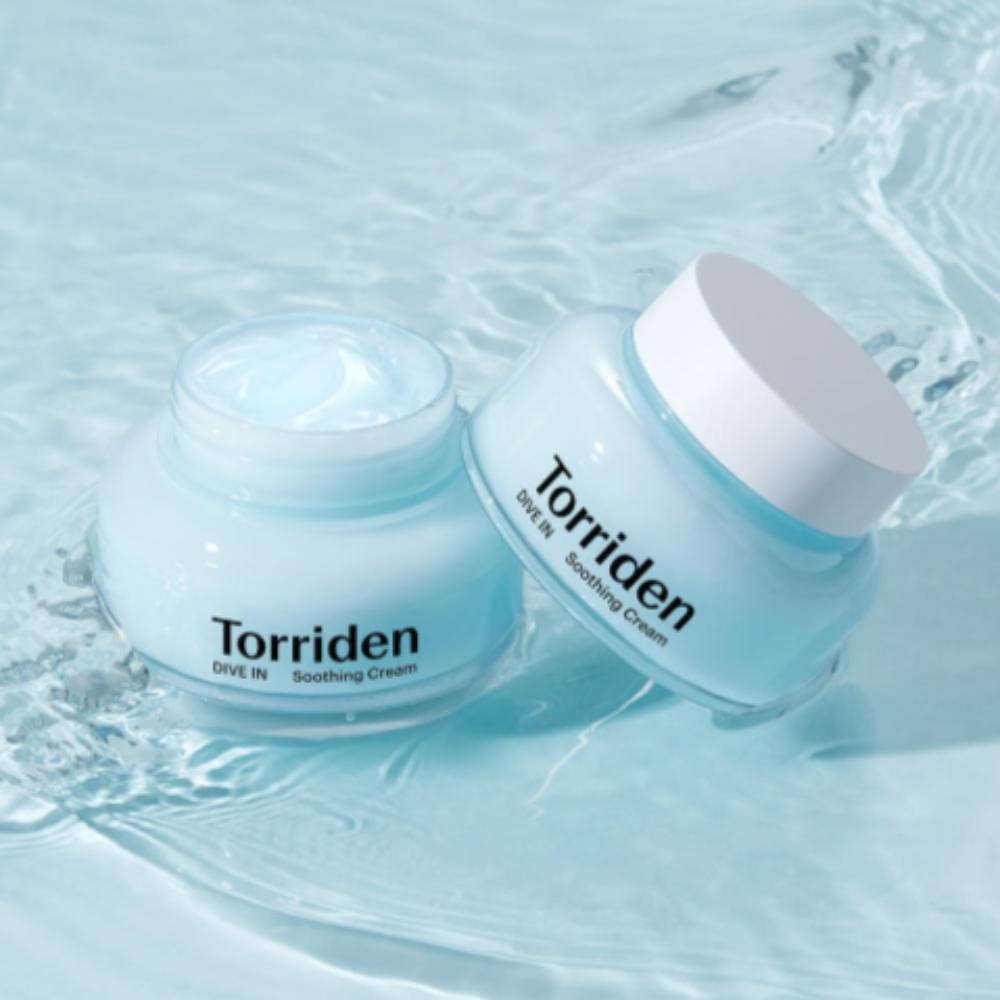 

Toriden Dive-In Soothing Cream Duo 100ml × 2 – Hydrating & Calming Low Molecular Hyaluronic Acid Cream