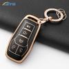 Tpu Car Key Cover Case Shell Fob For Ford Fusion F-150 Edge Explorer Mustang Lincoln Mkz Mkc Platinum  F150 Lariat 5 Buttons