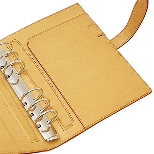 Brelio Bible Minerva System Planera Box, Średnica Pierścieni 30mm, Naturalny Pasek, 589 40