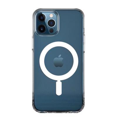 Anwendbar auf iPhone16 Voll Hart PC Transparent Magnetische Handyhülle Apple 15Magsafe Schutzhülle