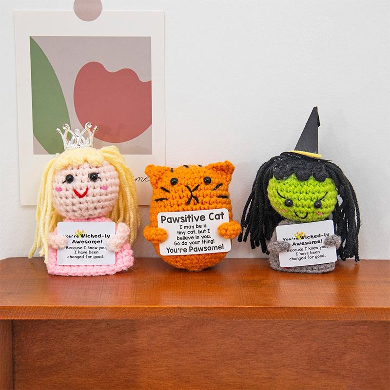 Positive Ornament Animal Whale Cat Doughnut Desk Accessories Handmade Animal Gifts Home Decoration Car Interior Accessories