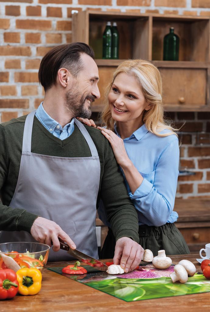 SZKLANA DESKA DO KROJENIA 45x52 ORCHIDEA