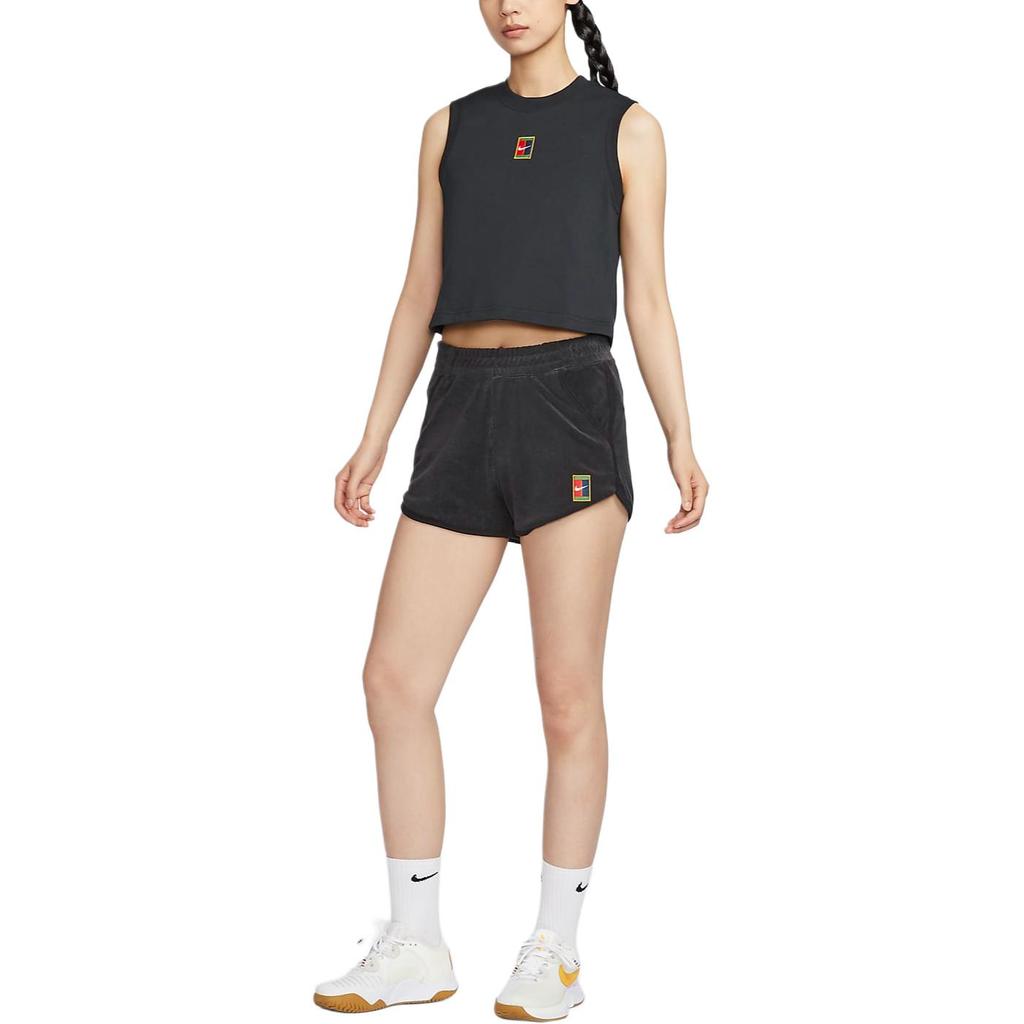 New Nike Heritage Sport Vests Women's Black FQ2274-010