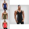 Hochwertiges Fitnessstudio Herren Muskel Ärmelloses Tanktop T-Shirt für Bodybuilding