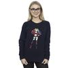 DC Comics Womens/Ladies Harley Quinn Standing Pose Sweatshirt