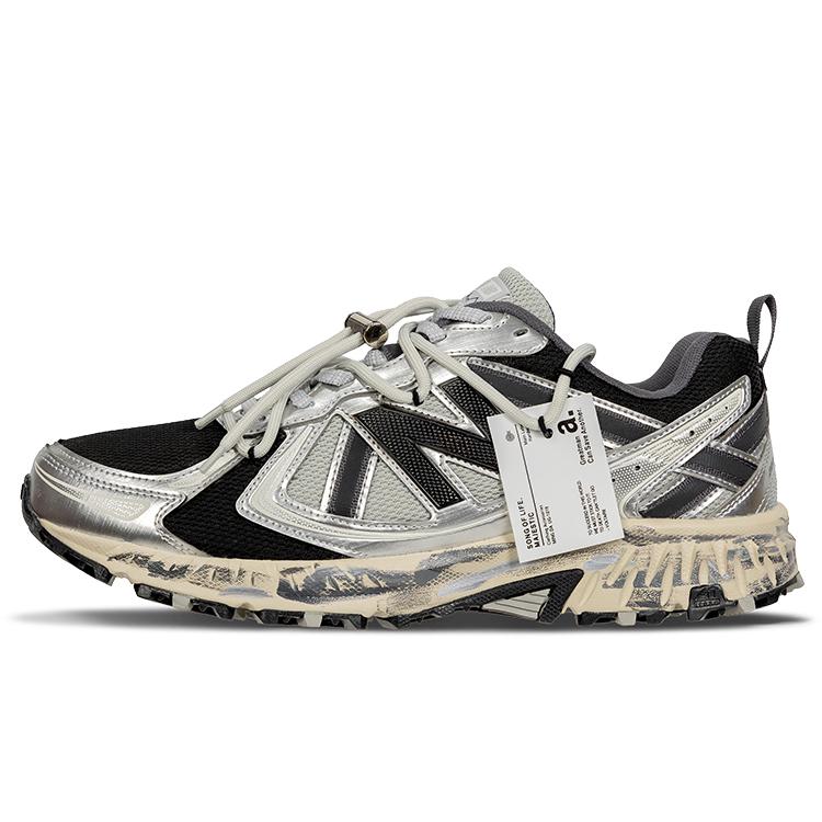 

New Balance NB 410 Низькі Бігові Кросівки Унісекс Чорний Сріблястий MT410KR5(Команда62-) 40