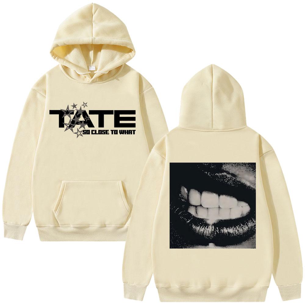 Tate McRae 2025 Konzert-Hoodie „Miss Possessive Tour 2025“ – Modischer Oversize-Hoodie für Damen und Herren aus Fleece und Baumwolle (Unisex)