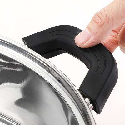 2pcs Portable Silicone Pot Handle Cover Anti-Scald Non-Slip Pot Handle Grip Cover Pot Handle Sleeve Kitchen Tools