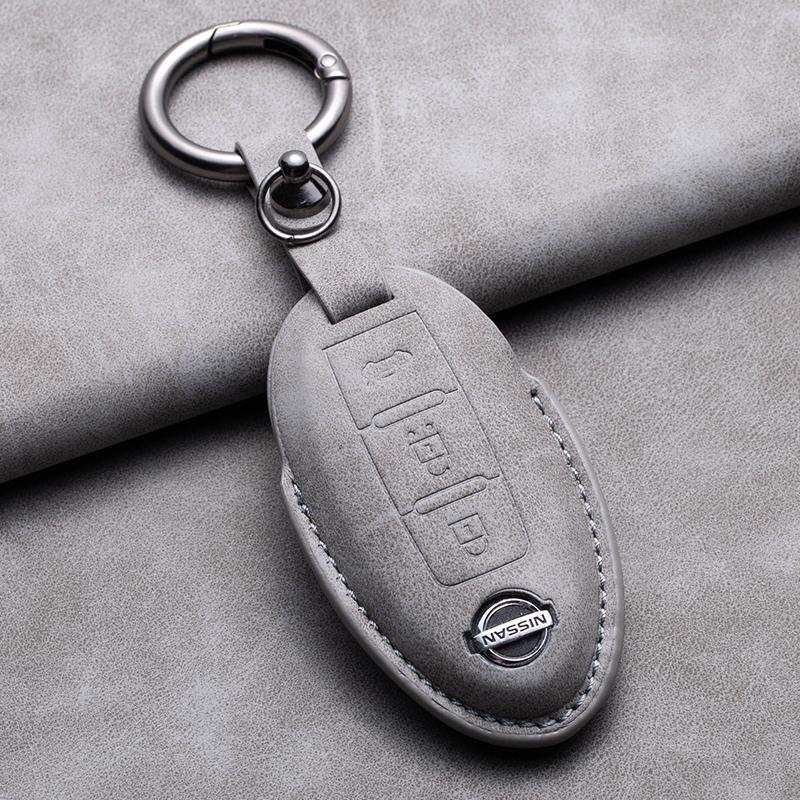 Car Key Remote Case Cover Holder For Nissan Tiida Qashqai J11 J10 Micra Kicks Altima X-Trail Fuga Navara Leaf Note Sentra Murano