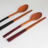 Nicott Wood Two-Tone Cutlery Set