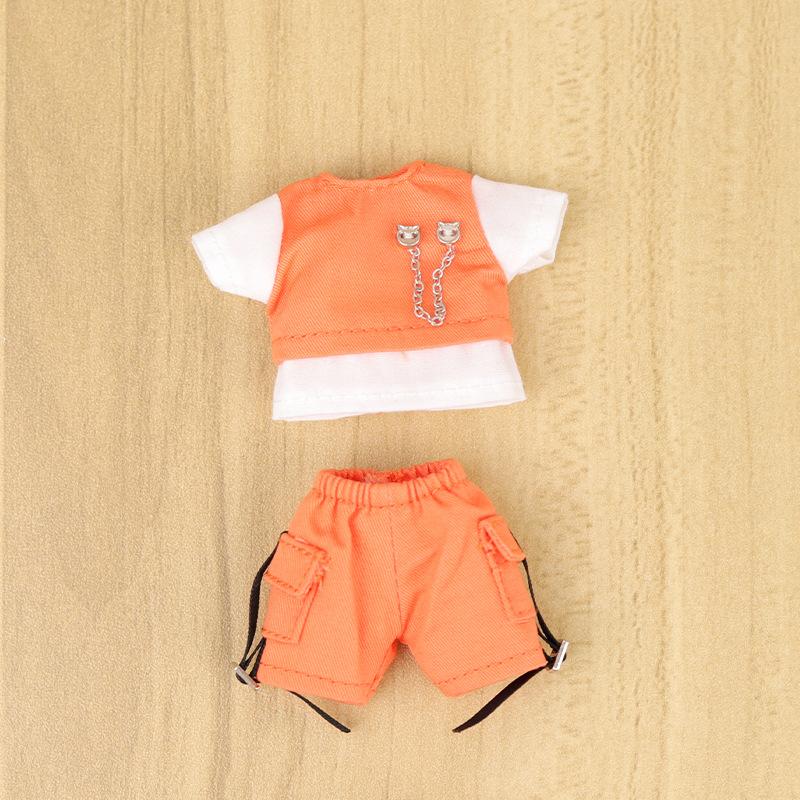 

OB11 Baby Clothes Color Matching Chain Collection Doll Suit For Ob11 1/12 Doll Outfit Daily Casual Accessories For Children Diy Presents OB11