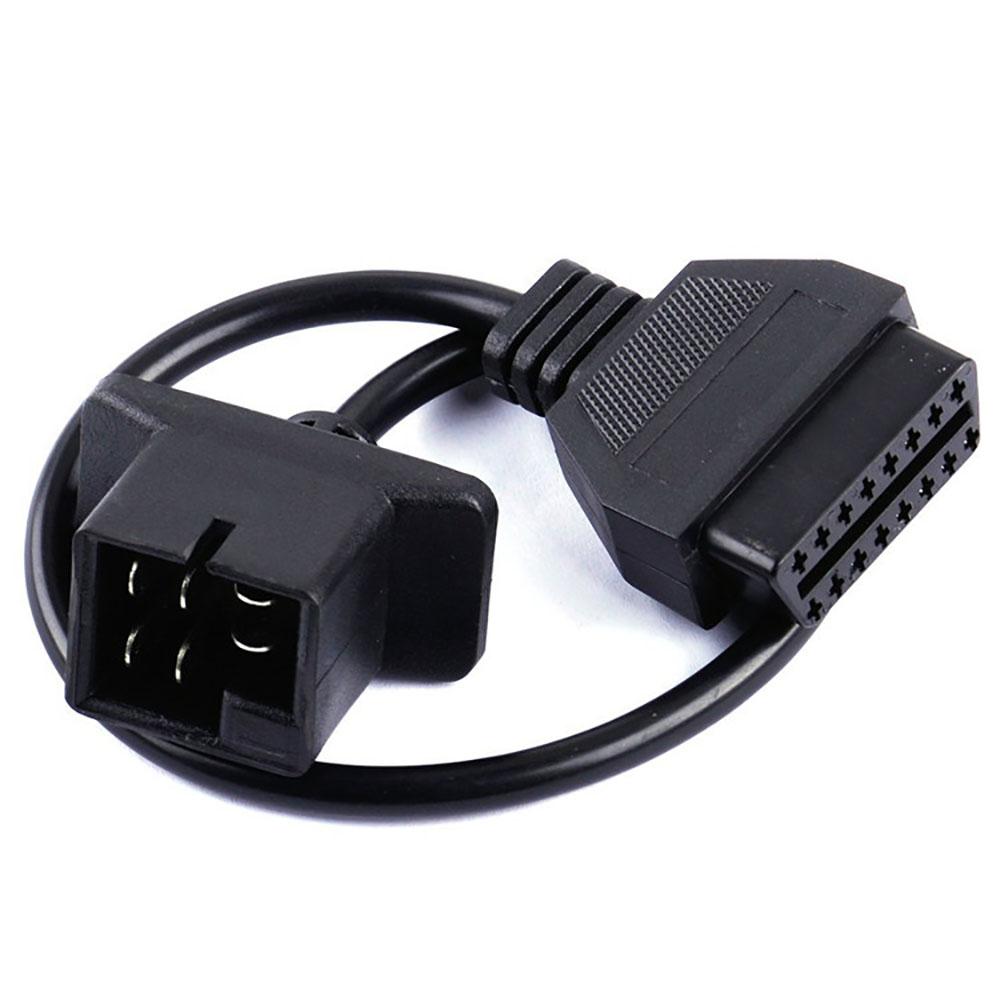 6pinový adaptérový kabel OBD1 na OBD2 pro Chrysler Jeep Dodge Diagnostický opravný nástroj