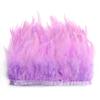 Feather Cloth Strip 10-15Cm Stage Performance Clothing Accessories Rooster Hair Cloth Edge Feather Strip