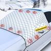 Magnetic Car Windshield Cover Winter Ice Snow Dust Frost Guard UV Protector Car Front Window Sun Shade Outdoor Cover