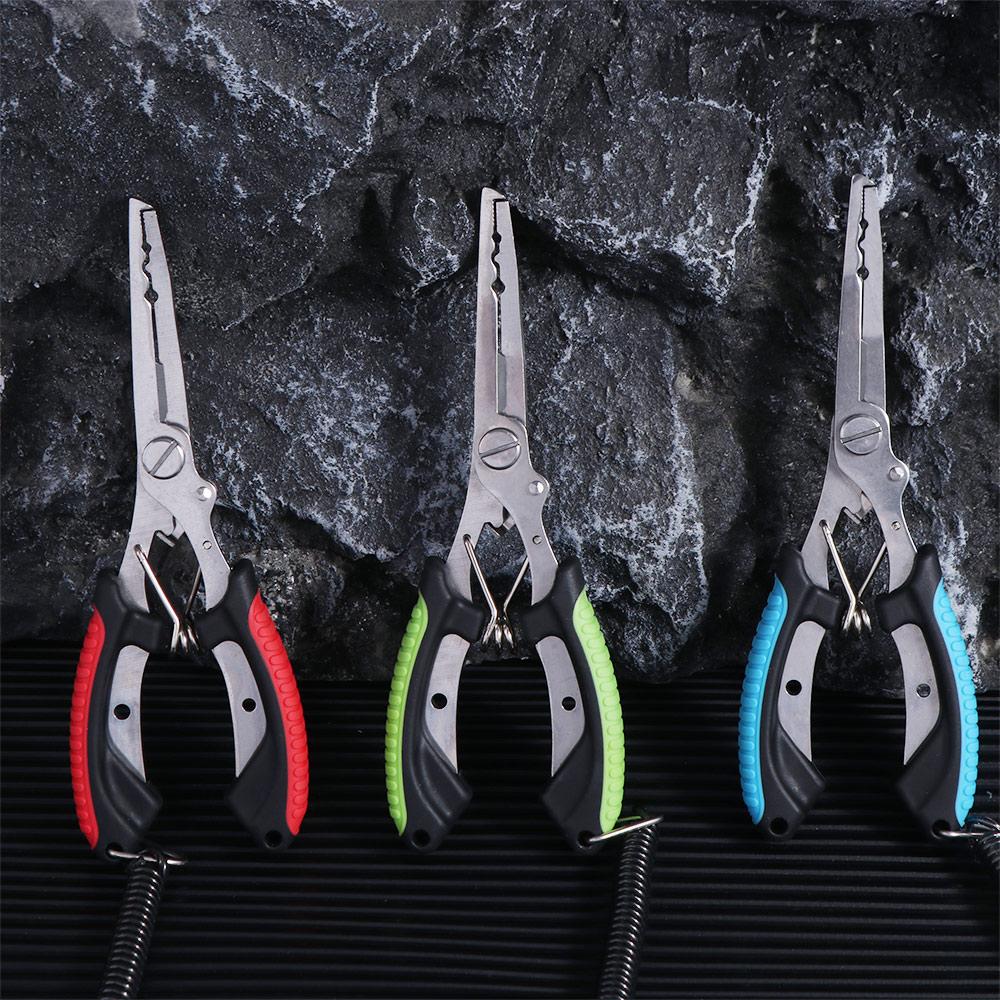 High-strength Fishing Tied Hooks Pliers Anti-slip Luya Pliers Fish Pliers Fishing Gear