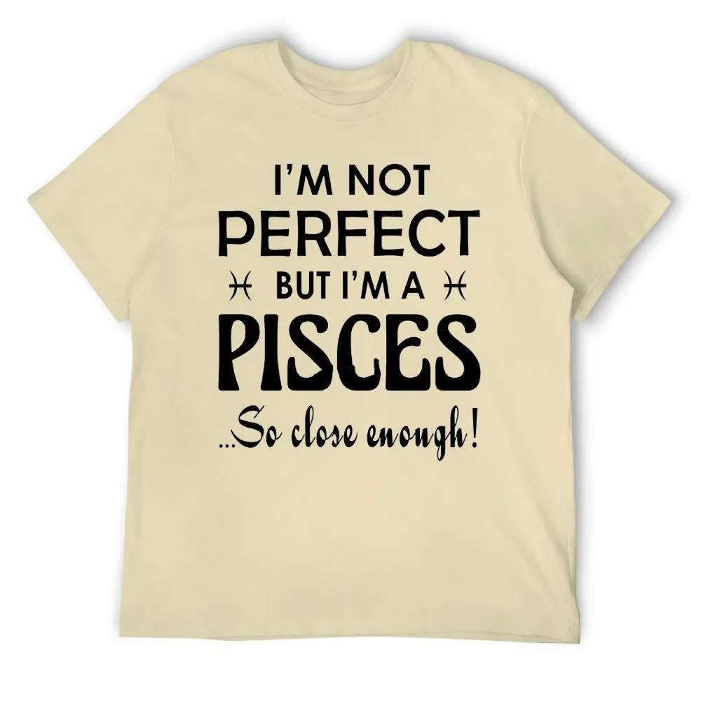 Pisces Twelve Constellation (11) T-shirt Crewneck Campaign Joke T-shirts Hot Sale Travel USA Size