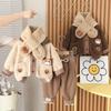 Girl Baby Clothing Set Boys Winter Fashionable Baby Children's Thick Coat Pants Two Piece Set