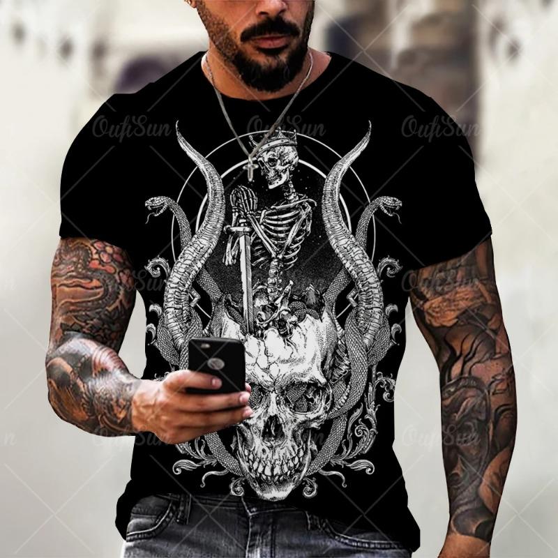 New Fashion Men's and Women's T shirt 3D HD Print Optical Illusion Pattern T-shirt Street Style Unisex Fashion