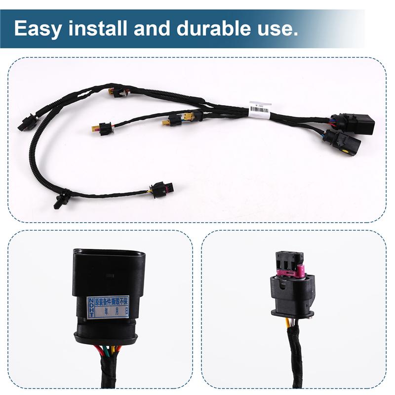 Engine Injector Wiring Harness Fuel Injector Cable Engine Injector Wiring For VW CC Passat 06J971082D 06J971082A