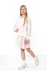 Stylish set of clothes for a girl - a jumper and a mini-skirt made of knitted fabric Any season 6509-057 HC