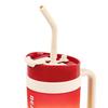 1200ml Gradient Water Cup with Handle & Straw Travel Tumbler Mug Leakproof Portable Gift for Boys Girls