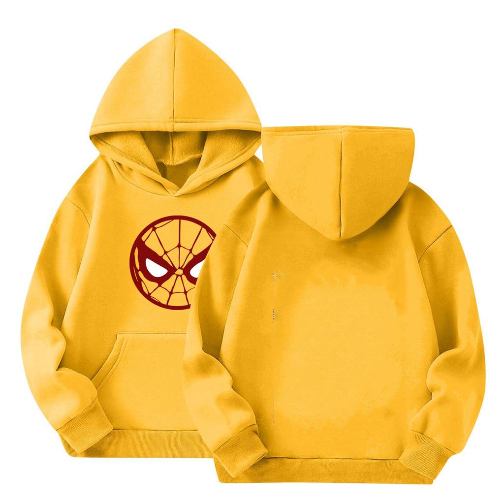 Kids Long Sleeve Loose Fit Pullover Sweatshirt with Letter Print
