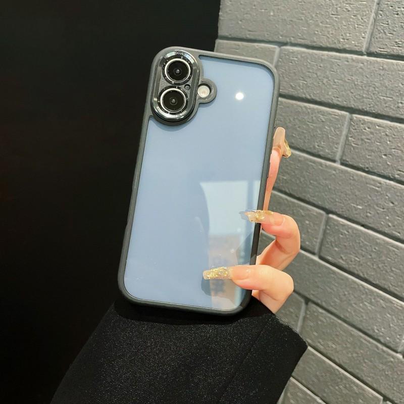 Slim Transparent TPU Case With Magnetic Ring IPhone 14 Pro Max 15 16 13 Compatible Shockproof Protective Cover