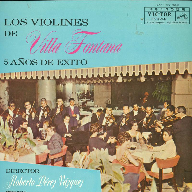 LP Record VILLA FONTANA'S MAGIC VIOLIN - Mexican Illusion RA5056 VICTOR Japan Classical Used
