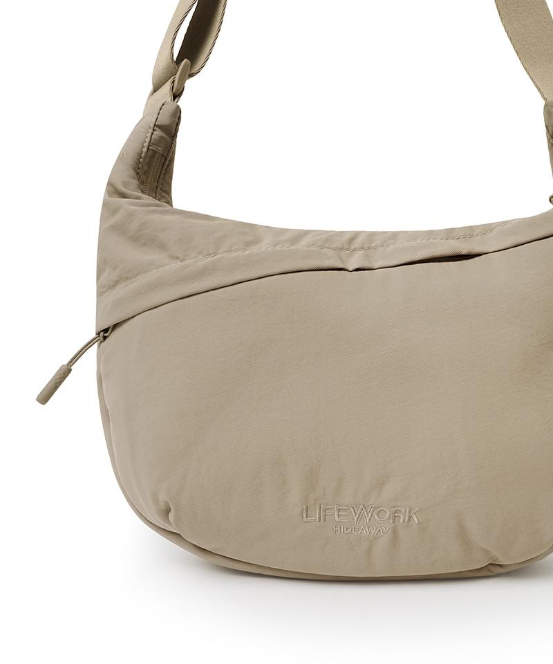 Lifework Diagonal Zipper Crossbody Bag