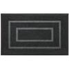 Anti-Slip Outdoor Rubber Door Mat - Dirt-Resistant High-End Entrance Carpet for Home.