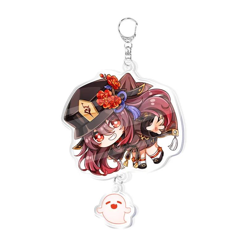 Hot Game Xiao Collei Tighnari Dori Nahida Keychain  Anime Accessories Key Chain Backpack Pendant Prop Fans Gift