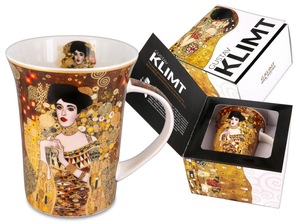 Kubek Porcelanowy Gustav Klimt Adela Elegancki Prezent Dla Kobiety