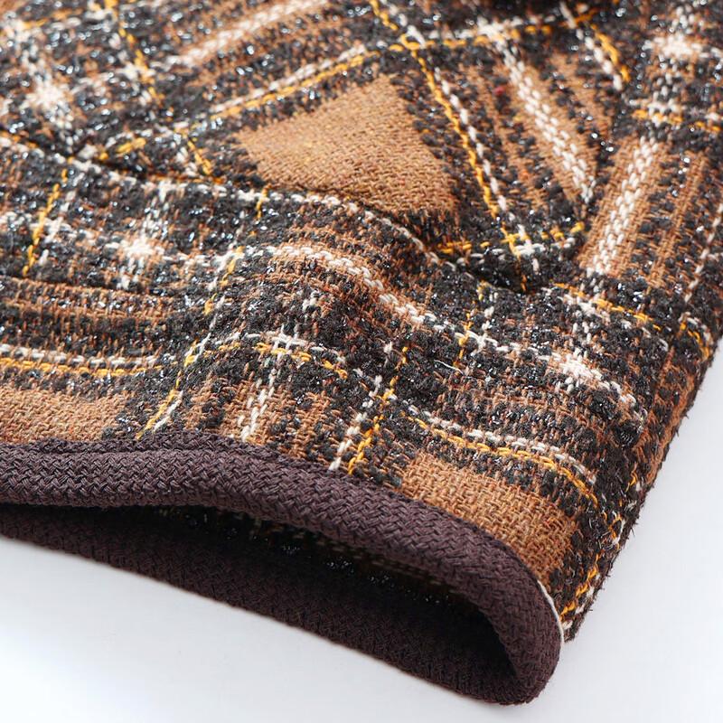 Women's Retro Plaid Lapel Coat