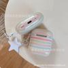 Rainbow stripe AirPods pro1 protective case AirPods 1 apple earphone cover 1 generation 1 generation pro1 anti-drop