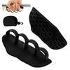 1 Pair Weight Lifting Grips Anti-Slip Silicone Men Women Gym Workout Grips Hand Palm Protection Dumbbell Pull-Up Exercise Training Fingerless Gloves